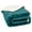 Dark Green, variant on Evlmd Sherpa Throw Blanket for Couch Sofa - Fuzzy Soft Cozy Blanket for Bed, Fleece Plush Warm Blanket for Winter, Washed Blue Fall Winter Thick Throw Blanket, 39x51 Inches