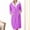 Purple, variant on Fuzzy Robes for Women Hooded Graphic Printed Front Long Bathrobe Warm House Robe Sleepwear with Pockets