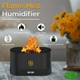 thumbnail image 5 of Flame Air Diffuser One Color Led Humidifier Aromatherapy Black LEOM, 6 Essential Oils Lavender, Rosemarry, Mint, Lemon Grass, Orange, Tea Tree, 5 of 7