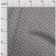 thumbnail image 2 of oneOone Cotton Silk Gray Fabric Animal Fabric For Sewing Printed Craft Fabric By The Yard 42 Inch Wide, 2 of 5