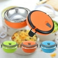 Portable Food Warmer Kids School Lunch Box Thermal Insulated Food
