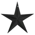 thumbnail image 4 of VHC Brands Patriotic Faceted Metal Star Black Wall Hanging 24x24, Independence Day Decor, American Star Design, Distressed Appearance Metal Wall Hanging, Star Shape, Country, Charcoal Black, 4 of 6