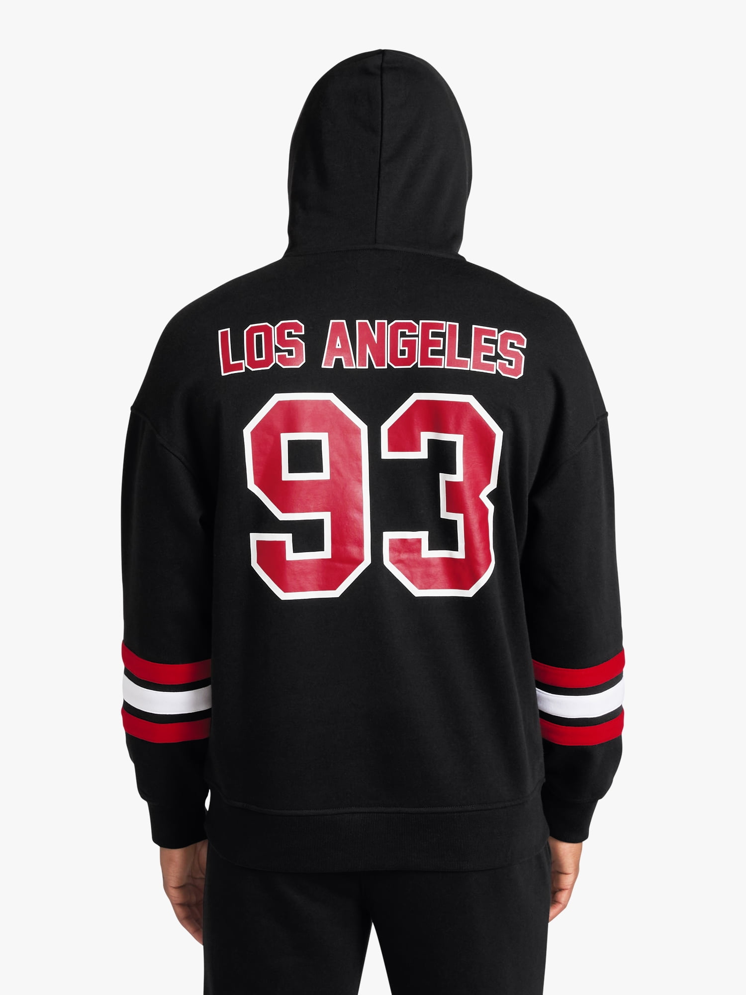 Dogg Supply by Snoop Dogg All-Gender Men's and Women's Varsity Fleece Hoodie, Sizes XS-3XL
