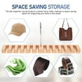 thumbnail image 6 of FOMIYES Space Saving Belt Holder Wood Organizer For Adults 1Set, 6 of 8