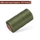 thumbnail image 3 of Hilo de Coser de Cuero Plano Uxcell, 200m / 219 Yardas, Hilo de Cera de Poliéster, Cordón de Coser de Cera 210D para Artesanías de Cuero, Verde Hierba, 3 of 7