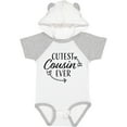 thumbnail image 3 of Inktastic Cutest Cousin Ever with Arrows Boys or Girls Baby Bodysuit, 3 of 5