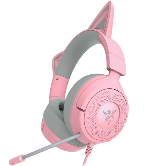 Auriculares para Juegos Razer Kraken Kitty V3 X con Cable y Sonido 7.1 Rosa