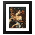 thumbnail image 2 of Alessandro Rosi 20x24 Black Modern Framed Museum Art Print Titled - Diana, a Satyr and Cupid, 2 of 5