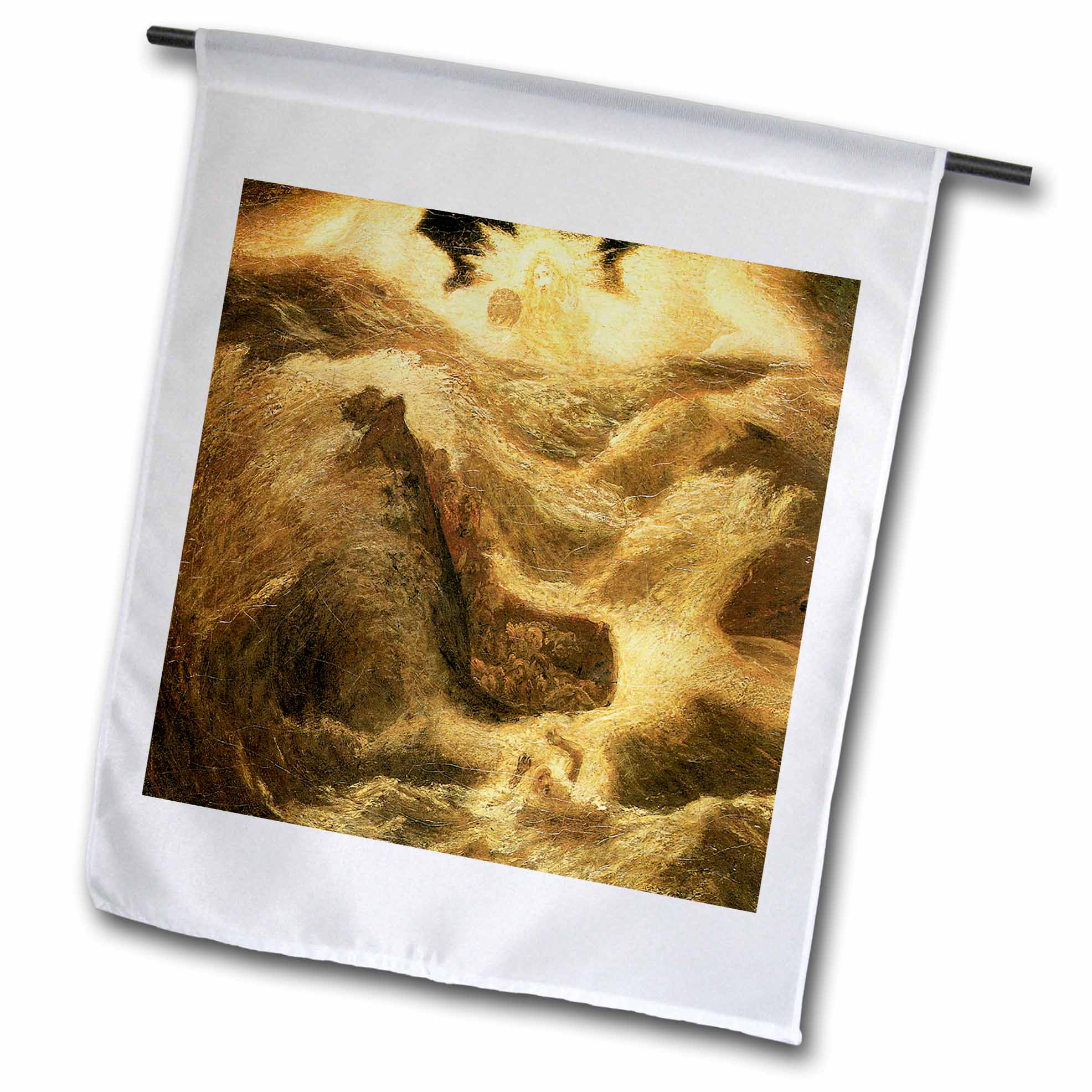 3dRose Gartenflagge 'Giraffen Mama & Baby' – 30 X 45 Cm (12 X 18 Zoll) Aus Polyester