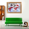 thumbnail image 3 of 5D diamante pintura Navidad muñeco de nieve bordado DIY punto de cruz Navidad Likrtyny  decoración de arte, 3 of 8