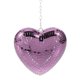 thumbnail image 1 of Bola de discoteca colgante colgante en forma de corazón bola de discoteca decoración de fiesta colgante, 1 of 8