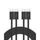thumbnail image 1 of Cable USB C a USB C, paquete de 2 unidades, Belkin, 3 m, 60 W, para iPhone 16, negro, 1 of 8