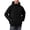 BXY50-Black, variant on VV AVEORS Hoodies For Men Quarter Zip Pullover Vintage Workout Drawstring Hoodies With Pockets Sweatshirt Fall Tracksuits Dark Gray M