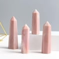 thumbnail image 5 of RSAMD 1PC Natural Pink Opal Tower Point Quartz Crystal Obelisk Wand Healing Stone Gems-6-7cm, 5 of 8