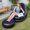 Dark Blue, variant on New Generation Flocked Inflatable Lounge Sofa with Footrest Foldable Portable Recliner for Camping Hiking Home Sunbathing Adult Outdoor Gift