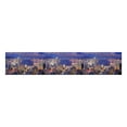 thumbnail image 2 of MKHERT Hong Kong Cityscape at Night Table Runner for Office Kitchen Dining Wedding Party Banquet 16x72 Inch, 2 of 2