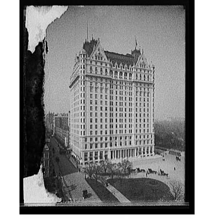 Historic Print, [New York, N.Y., Plaza Hotel], 18" x 24"