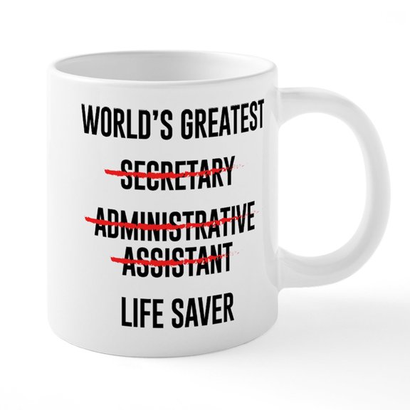 CafePress - World's Greatest Life Saver - 20 Oz White Ceramic Mega Mug