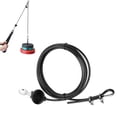 thumbnail image 2 of Eigraketly Cable de gimnasio ajustable Cable de gimnasio Cuerda de alambre con hebillas Cable de ejercicio portátil Cuerda de acero resistente Cable de Gimnasios en casa Negro 2.5 millones Eigraketly OD010758-01, 2 of 5