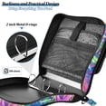 thumbnail image 4 of FORMRS Zipper Binder with Shoulder Strap 2-inch Ring 500 Sheet Capacity File Bag, Colorful Starfish, 4 of 5