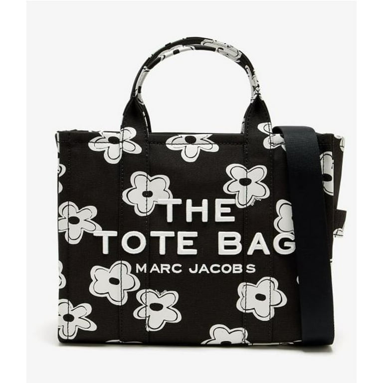 MARC JACOBS THE TOTE BAG ホワイト/ブラック Amazon.com: Marc Jacobs Women's The Medium Tote, Black/White