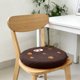 thumbnail image 5 of Cojín de asiento con forma de comida para silla de oficina y comedor, con espuma y funda lavable, ideal para dormitorios, viajes, regalos de cumpleaños para mujeres., 5 of 6