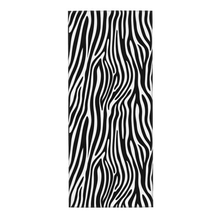 

Home Towels Black And White Zebra Absorbent Hanging Hand Towel Small Bath Towel Decorative Kitchen Dish Guest Towel For Spa Gym Hote 12x27.5in
