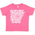 thumbnail image 3 of Inktastic Arkansas Silhouette Mandala Boys or Girls Toddler T-Shirt, 3 of 5