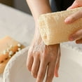 thumbnail image 3 of Natural Loofah- Organic Exfoliating Sponge Pad Scrubber, 3 of 3