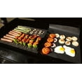 thumbnail image 3 of Waloo Non-Stick Oven Liner/BBQ Mats Non-Stick, Heavy Duty, Reusable, 2 Pack Black 16 by 13, 3 of 7