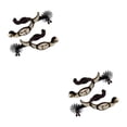 thumbnail image 1 of Espuelas para caballos Advancent 2x Espuela estilo occidental antióxido para equipos de competición Marron oscuro 2Conjunto, 1 of 1