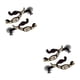 thumbnail image 1 of Soidarity 2x espuelas de caballo, espuelas de estilo occidental antioxidantes para equipos de competición Type4 NO4, 1 of 1
