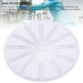 thumbnail image 3 of Mixing Bowl Splatter Guard, 5.7inch Mixing Bowl Splatter Screen Guard, 6 Line Prevent Spilling Mixer Splash Guard,Mixer Bowl Covers Compatible With Stand Mixers, 3 of 7