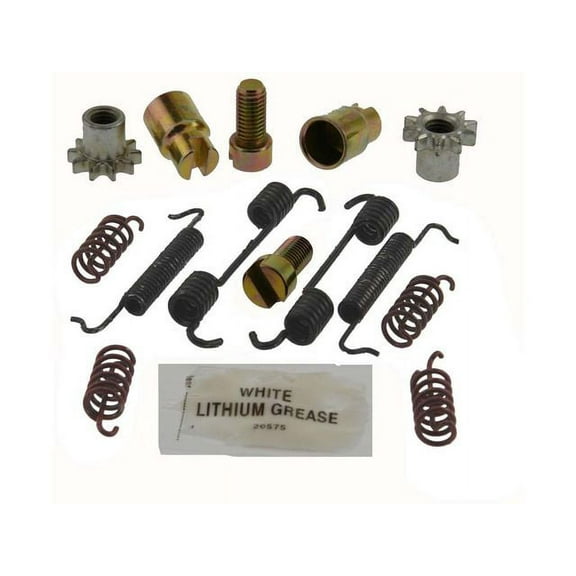 Rear Parking Brake Hardware Kit - Compatible with 2010 - 2018 Mercedes-Benz Sprinter 2500 2011 2012 2013 2014 2015 2016 2017