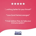 thumbnail image 5 of Zand Immunity Cherry Echinacea Zinc HerbaLozenge Throat Drops | No Corn Syrup or Cane Sugar (36 Bags, 15 Lozenges), 5 of 6