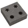 thumbnail image 3 of Graphite Mould, 4 Shapes Flower Shape Graphite Molds Exquisite Workmanship Energy Saving Smoother Surfaces High Density  For Home, 3 of 8