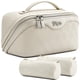 thumbnail image 1 of Set de 3 bolsas organizadoras de viaje y cosméticos BOYATU, color blanco, 1 of 8