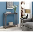 thumbnail image 1 of Convenience Concepts Table de Hall Winston en Bois Gris Vieilli, 1 of 3