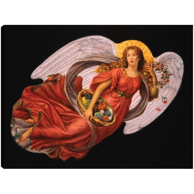 Cuadro Decorativo - Ángel 6 Jr Impresión en canvas, estrechado.