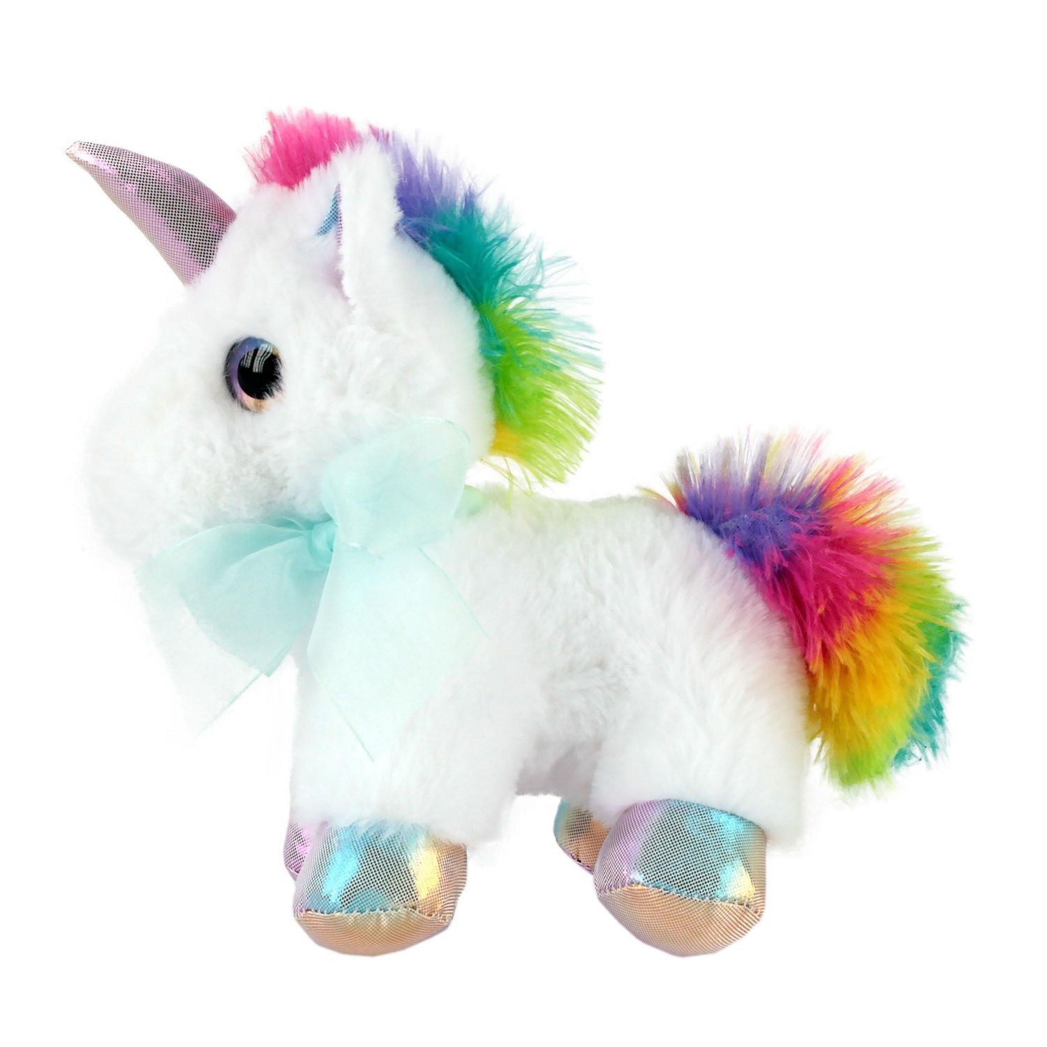 Way to Celebrate Valentine’s Day Unicorn Plush Toy, White