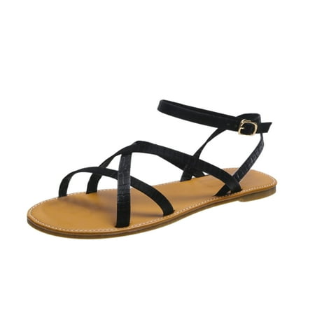 

Youmylove Summer New Leisure Fashion Strapping Women Flat Sandals Trendy Leisure Simple Shoes Female Footwear