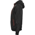 thumbnail image 3 of Build Your Brand Mens Zip Up Wind Runner Jacket, 3 of 5