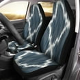 thumbnail image 1 of RYLABLUE Set of 2 Car Seat Covers Moroccan Modified Pattern Geometric Curves Lines Zigzag Universal Auto Front Seats Protector Fits for Car,SUV Sedan,Truck, 1 of 5