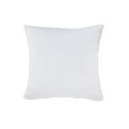 thumbnail image 3 of LR Home Ox Bay Hand-Woven White/Orange Diamond All-Natural Cotton Pillow Cover, 3 of 8