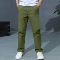 thumbnail image 5 of Gibobby Boys Pants Toddler Boys Joggers Pants 12 Months 2T 3T 4T 5T Kids Athletic Soft Sweatpants With Pocket Drawstring Toddler Jogger Pants(5-6 Years,Green), 5 of 7