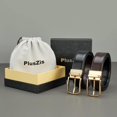 thumbnail image 7 of NANAHuang Reversible Leather Belts For Men Big and Tall 32"-62" Trim To Fit With Gift-Box, 7 of 7