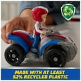 thumbnail image 4 of PAW Patrol ATV Vehicle with Collectible Ryder Figure, Sustainably Minded Toys for Kids Ages 3+, 4 of 9