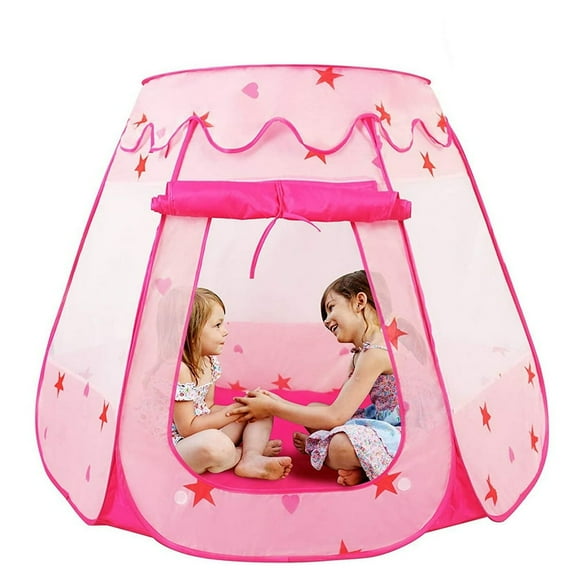 EIGTHTAIL Kids Play Tent Pop Up Tent for Girls Princess Princess Castle Large Playhouse Indoor Outdoor Foldable popup Dream CastleTent Gift for 5 6 7 8 Girls