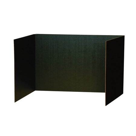 UPC: 0045173037910 | Pacon Kraft Paper Recycled Privacy Board  48 X 16 in  Black  Pack of 4