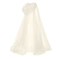 thumbnail image 4 of FchengtaiS Halloween Hooded Cloak Sheer Tulle Cape for Witch Ghost Cosplay for Halloween Costumes, 4 of 6